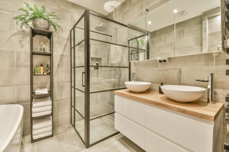 Sleek Fixtures and Ambient Lighting